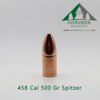 .458 500 Grain Plated Bullet